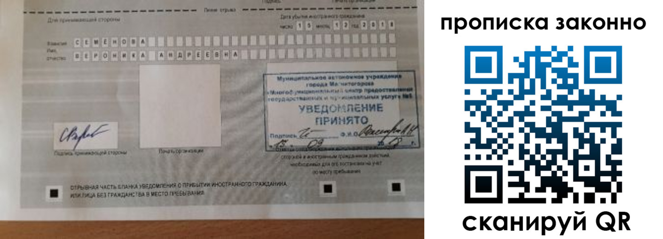 временная регистрация надежно в Мурманской области